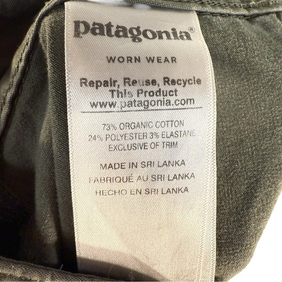 Patagonia Utility Outdoor Green Pants Womens Size 10 - Picture 7 of 11